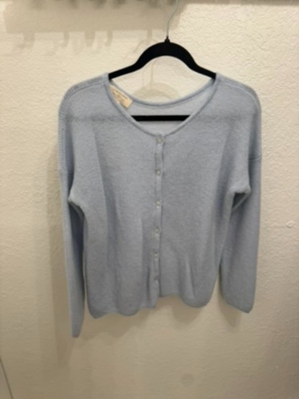 Sezane Gaspard Cardigan | Light Sky Blue | Medium